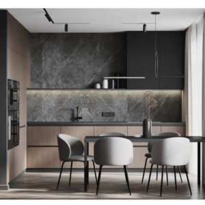 CBMMART-Custom-Kitchen-Furniture-Design-Solid-Wood.jpg Light-Gray Glossy Island Cabinet