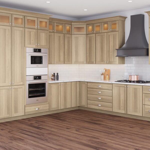 Solid-Wood Modular Door Drawer Front Cabinet