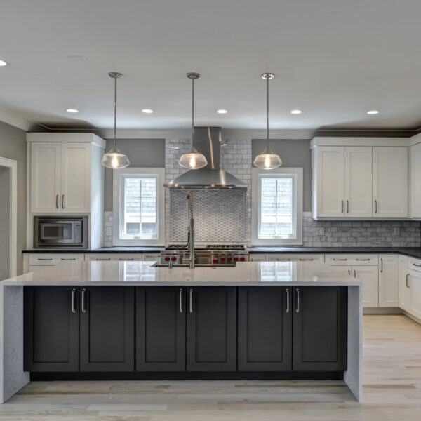 Modular Blue MDF Stainless-Steel Sink Cabinet