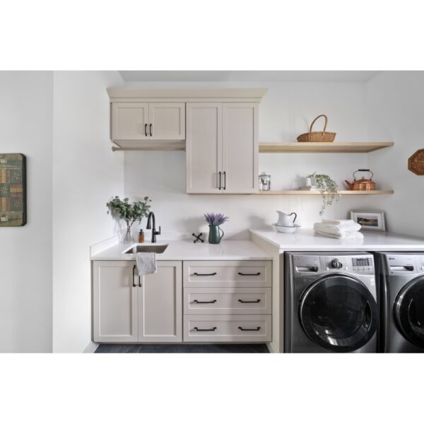 Laundry Mudroom Wood Cabinet