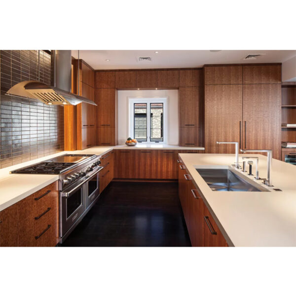 Camper-Van White Profile Kitchen Cabinet