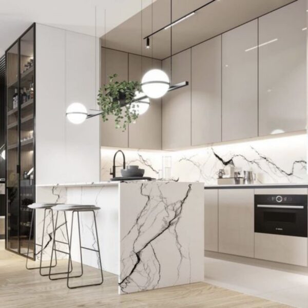 Flat Panel Wood Cabinet