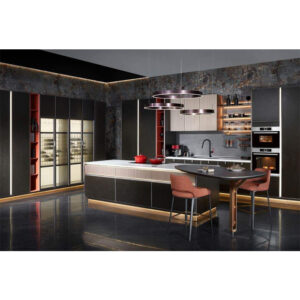 White-Shaker-Kitchen-Cabinets-Kitchen-Drawer-Sliding.jpg White Shaker Sliding Basket Drawer Kitchen Cabinet