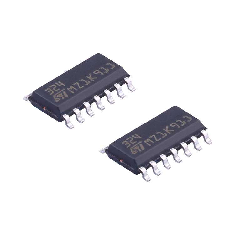 LM324DT In Stock ST Quad Operational Amplifier Authorized ST Electronic Components Agent