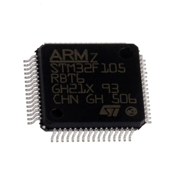 STM32F105RBT6 In Stock STMicroelectronics 32 bit Microcontroller Authorized ST Micro Agent