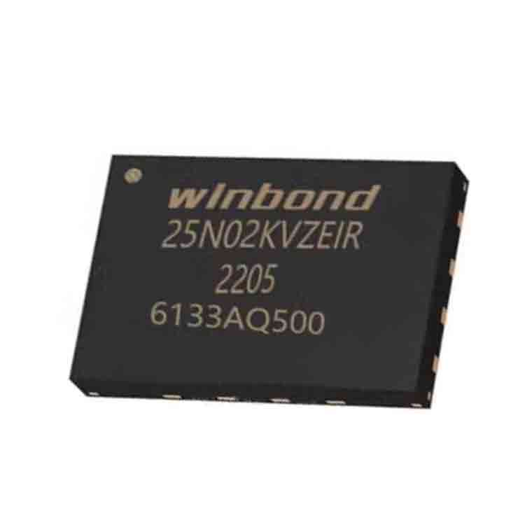 W25N04KVZEIR In Stock Winbond 4Gb NAND Flash Memory Authorized Winbond Electronic Parts Suppliers