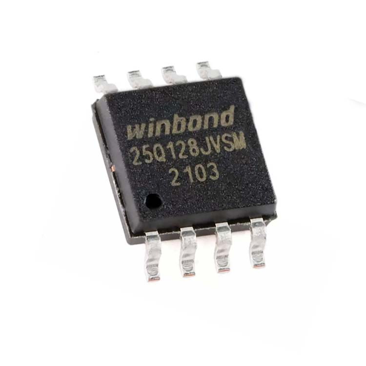 W25Q128JVSIM In Stock Winbond 128Mb NOR Flash Memory Authorized Winbond Electronic Components Distributors