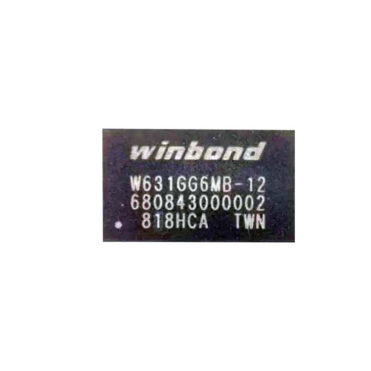 W631GG6MB-12 In Stock Winbond 1Gb DDR3 SDRAM memory IC Authorized Winbond Electronic Parts Distributors